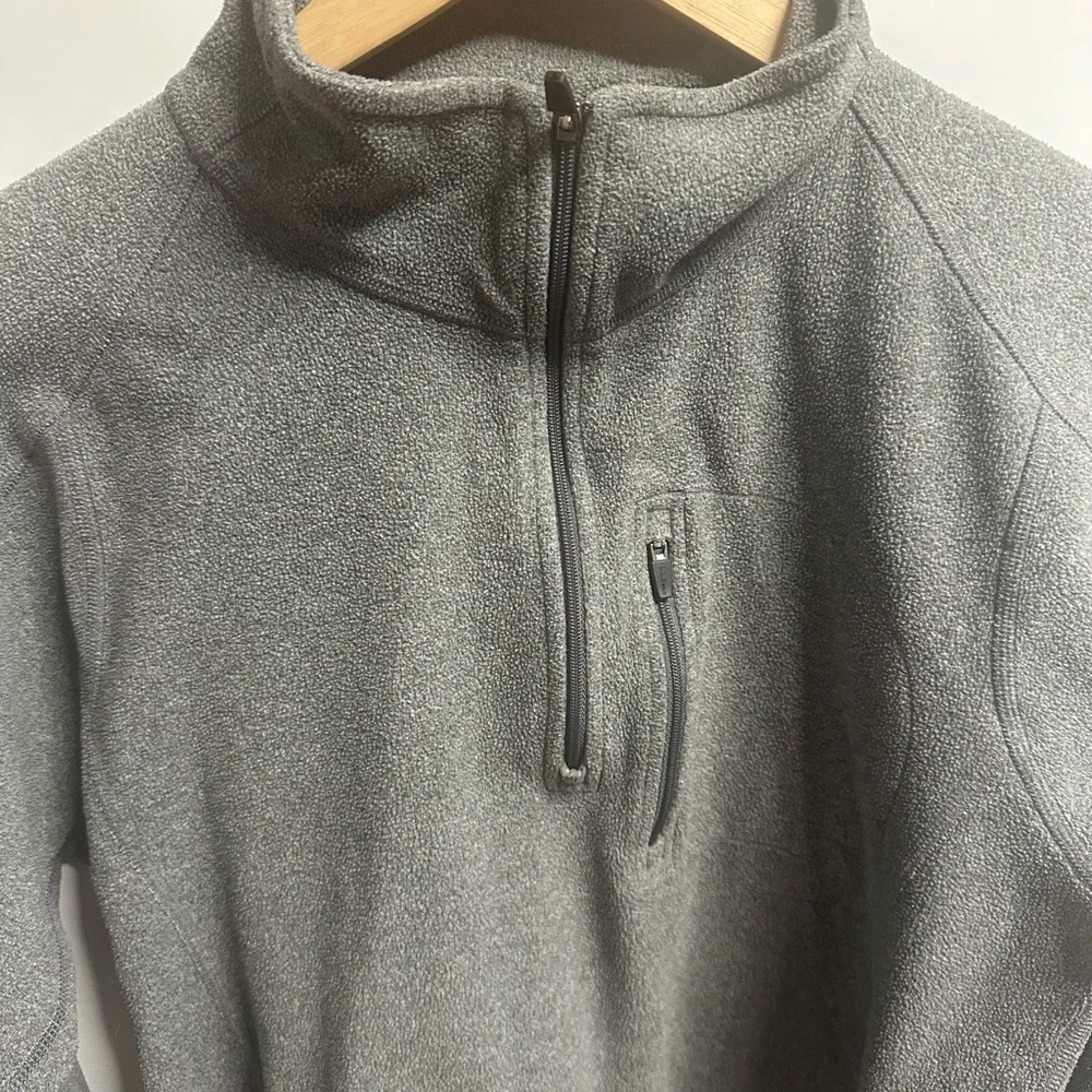 L.L. Bean Men's Dark Gray Zip-Up Sweater